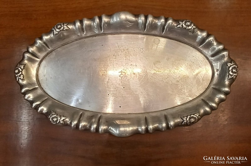 Antique silver tray