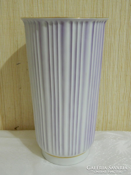 Retro raven house purple vase