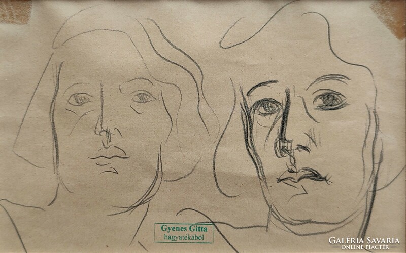 Gyenes Gitta (1888 - 1960) portrait