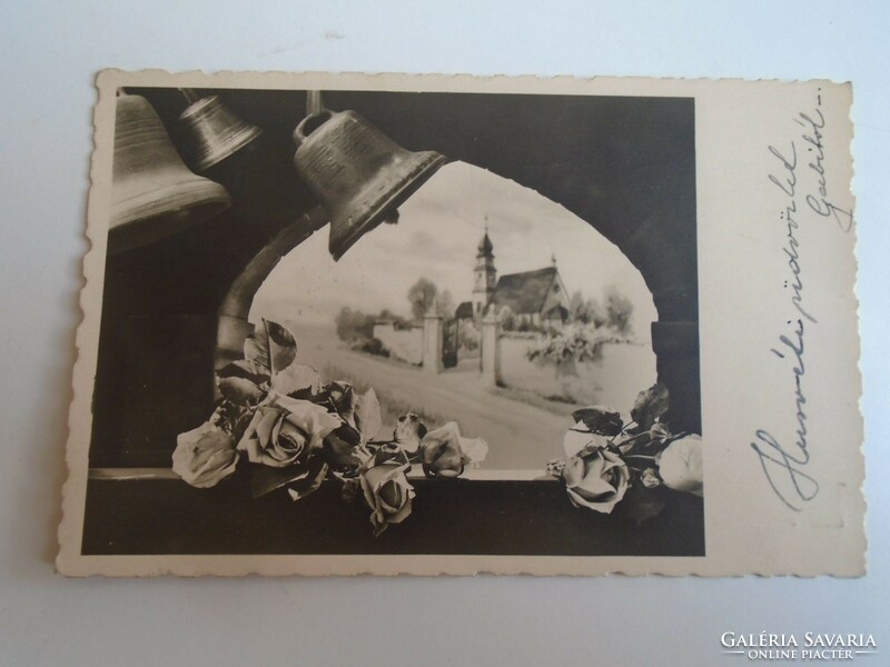 D196230   Húsvéti üdvözlet  - Novotny János Pestszenterzsébet  - 1936