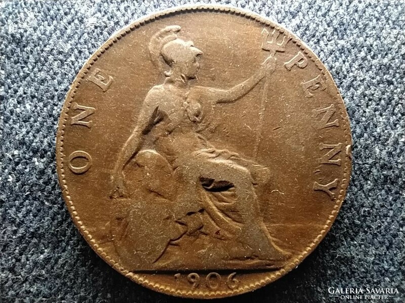 Anglia VII. Eduárd (1901-1910) 1 Penny 1906 (id57356)