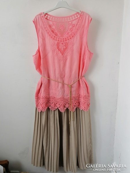 They are more beautiful than me plus size elegant casual also delicate pleated skirt 42 44 46 48