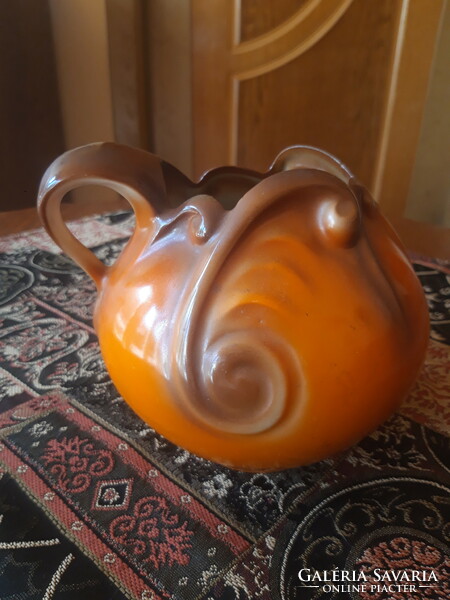 Art dèco porcelain bowl with handles from 1930