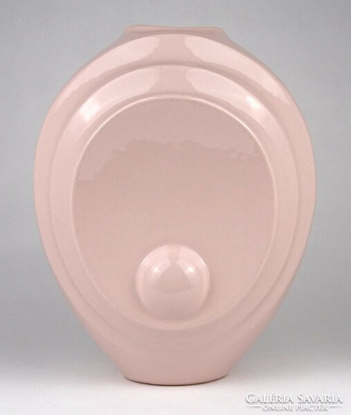 1M523 shape designed marked powder colored porcelain vase studio vase 21.5 Cm
