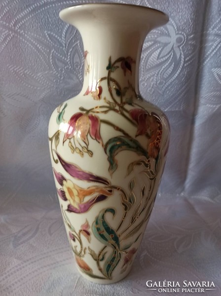 New Zsolnay 27 cm orchid vase