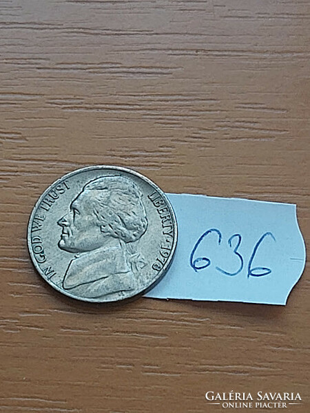 USA 5 Cent 1978 Jefferson 636.