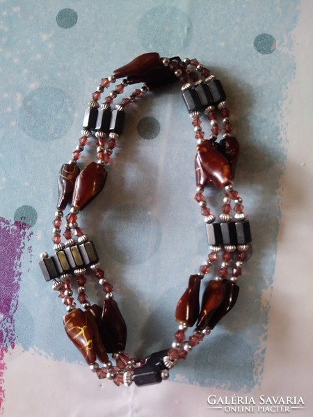 Magnetic bracelet necklace
