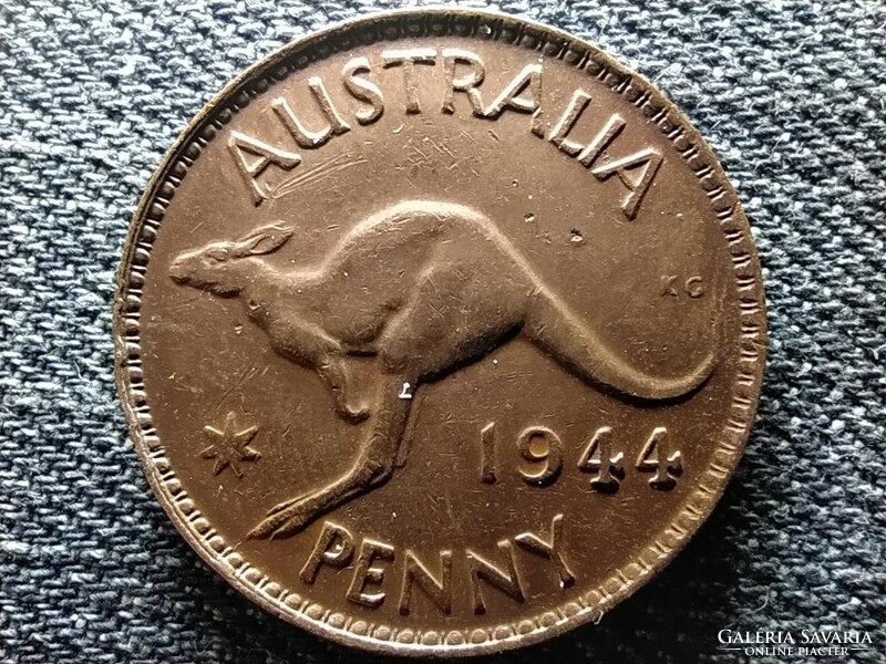 Ausztrália VI. György (1936-1952) 1 Penny 1944 (id47313)