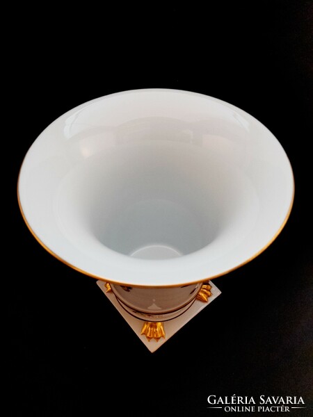 Herendi Rothschild mintás nagy körmös váza (17,5 cm)