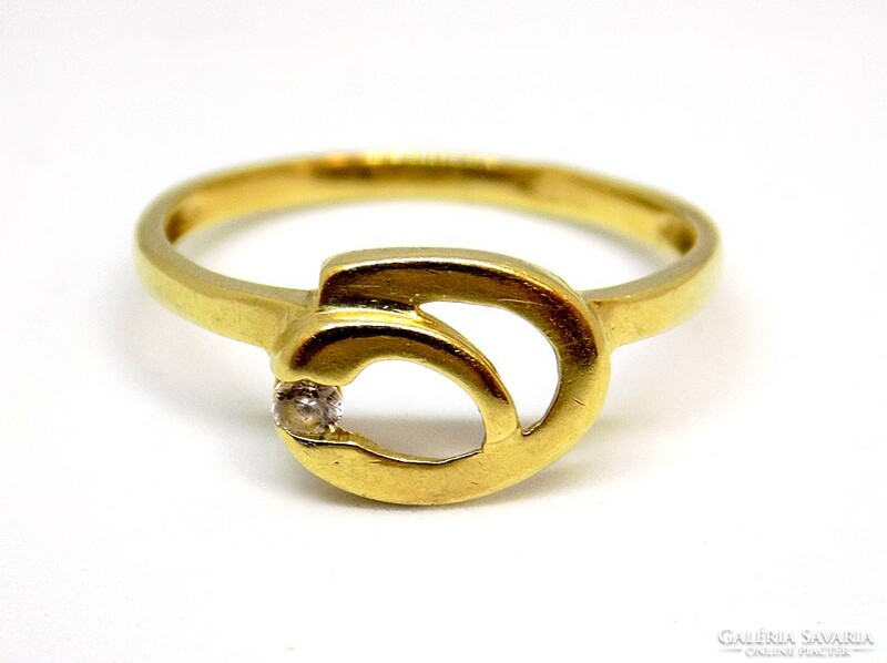 Stoned gold ring (zal-au117918)
