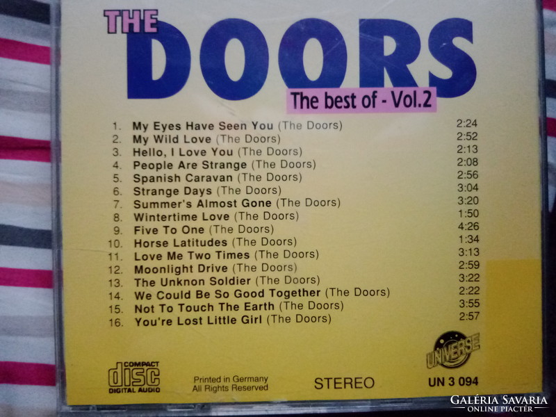 DOORS CD CSOMAG - ÉLETMŰ CSOMAG