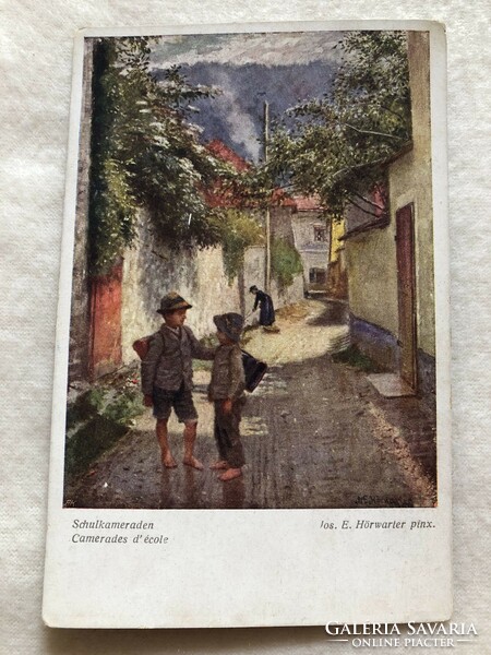 Antik, régi képeslap - 1918                          -6.