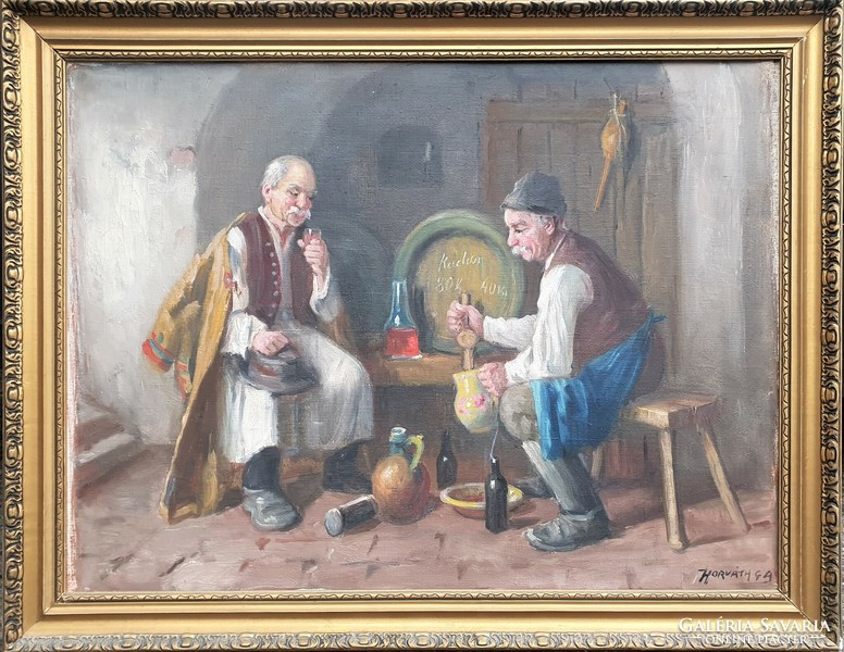Horváth g. Andor / winemakers in the cellar