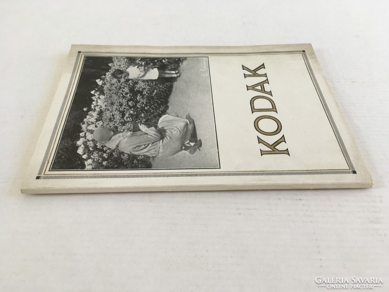 Kodak (fényképezőgépek, tartozékok stb) termékismertető prospektus, illusztrált katalógus 1929.
