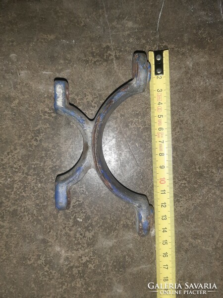 Enameled antique iron part