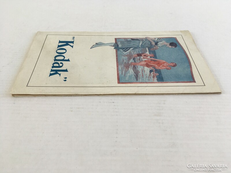 Kodak (fényképezőgépek, tartozékok stb) termékismertető prospektus, illusztrált katalógus 1920.