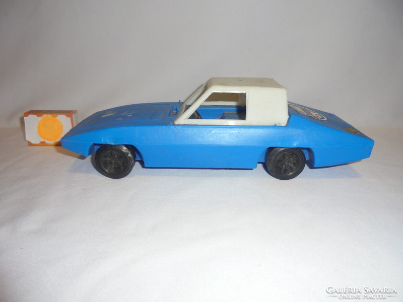 Old toy police car