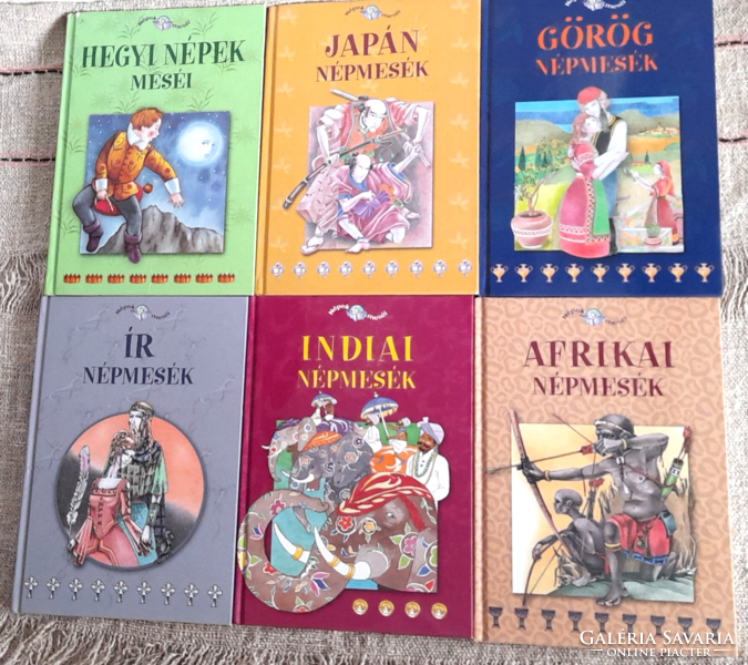 Tales of Peoples book series: tales of African, Japanese, Greek, Irish, Indian and mountain peoples
