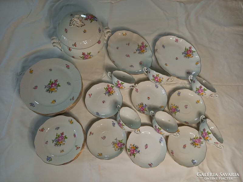 Herend tableware hbc pattern (herend bouquet cornélia)