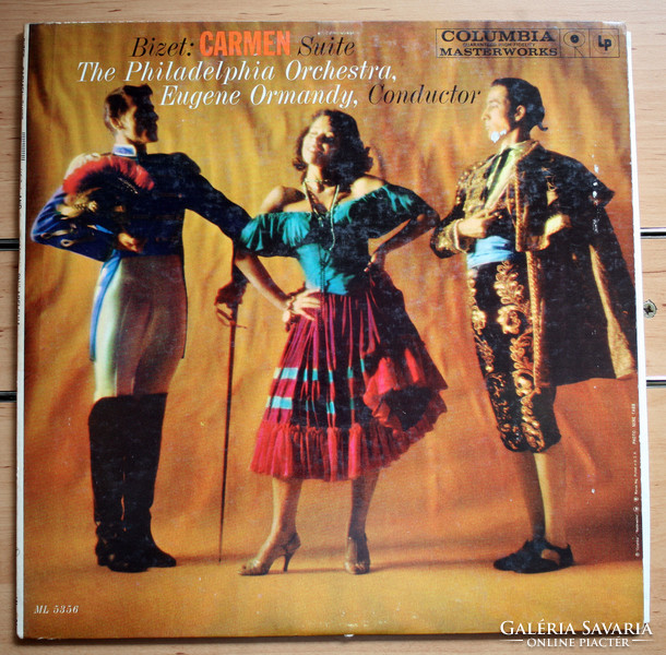 Bizet Carmen szvit LP hanglemez Columbia masterworks