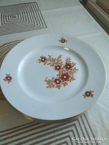 German porcelain tableware for sale! Berry pattern flat plate 4 pieces for sale!
