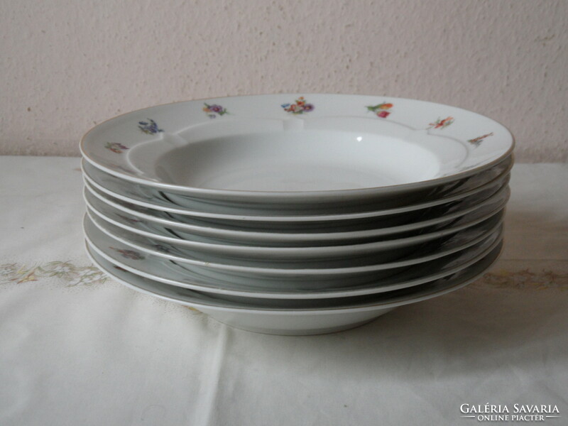 Felda-rhön porcelain deep plate (7 pcs.)