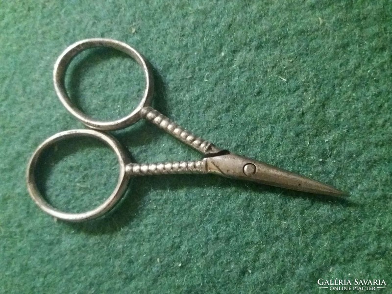Old steel scissors