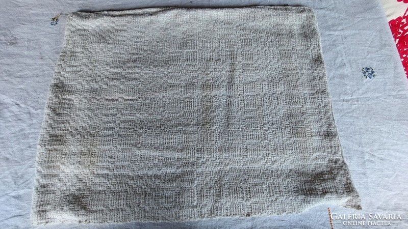 Antique Transylvanian hand-woven Toronto linen decorative cushion cover
