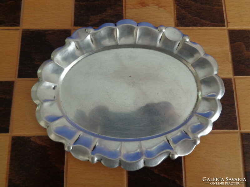 Old silver ashtray - ring holder