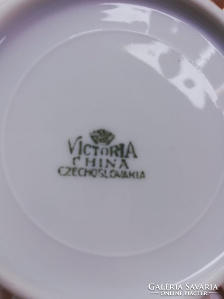 Czech victoria porcelain ring holder