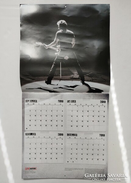 Bruce springsteen - 2019 official wall calendar - official calendar