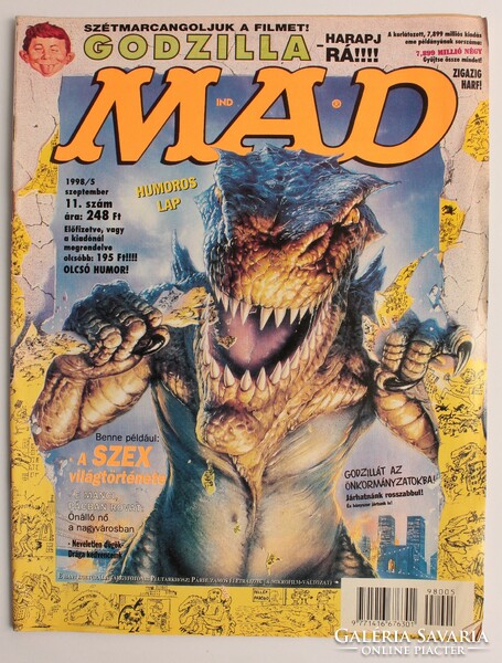 MAD - képregénymagazin 1993/5 - kiváló állapotban