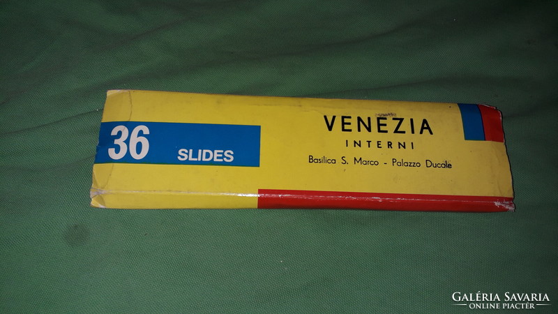 Old travel souvenir Italy - Venice 36 slide films in original packaging according to pictures