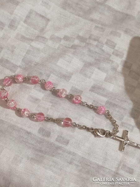 Religious pendant bracelet