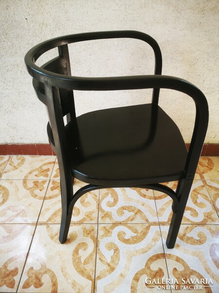 Antik Thonet karos szék karos fotel, használható állapotban. Íróasztal szék, dohányzó