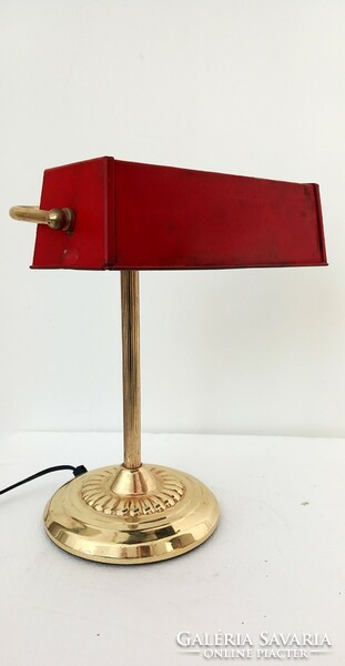 Old bank lamp table copper negotiable