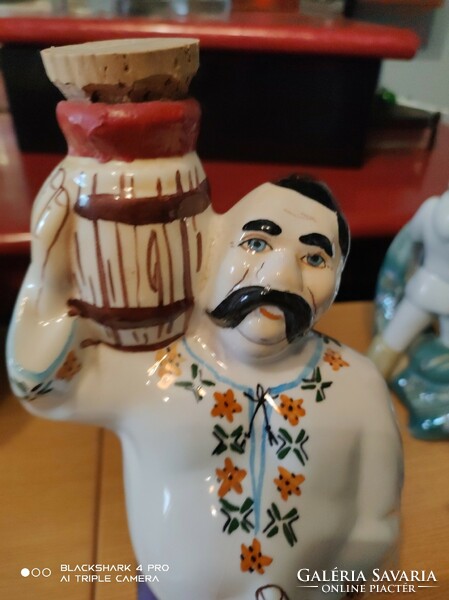 Ukrainian ceramic decanter