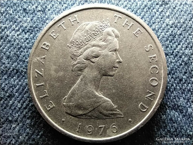 Man-sziget II. Erzsébet 10 penny 1976 PM (id56091)