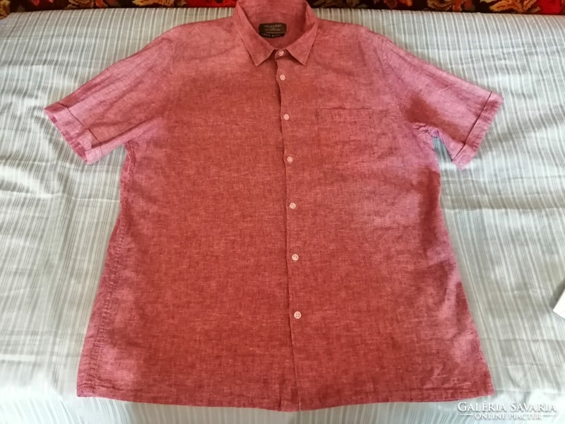 52 men's shirt, linen and cotton