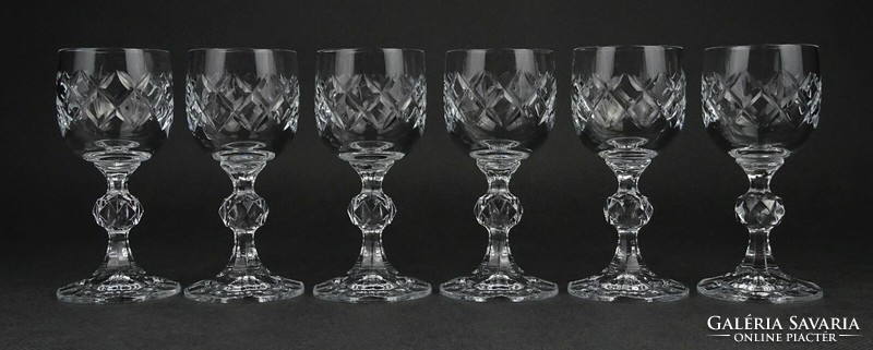 1N217 claudia stemmed liqueur glass set, 6 pieces in a box
