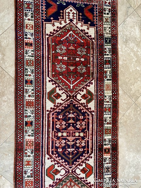 Iran hamadan extra Persian carpet 312x74cm