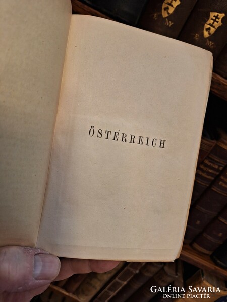 1931 és 1926  két kötet BAEDEKER--ÖSTERREICH OHNE TIROL UND VORALBERG - TIROL UN D VORALBERG egyben