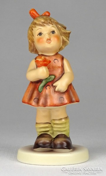1N375 Hibátlan Goebel-Hummel kislány virággal 1993