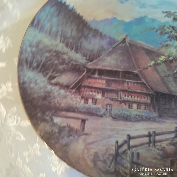 Alpesi taj tányér  25 cm