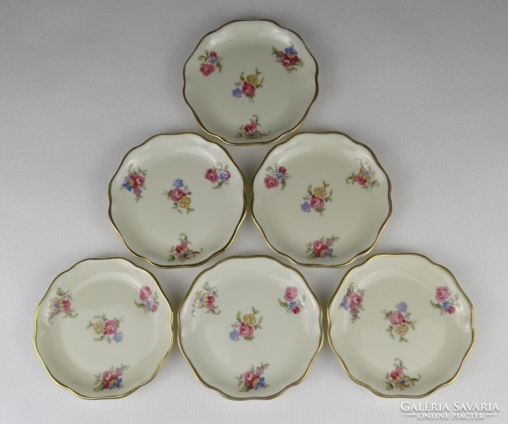 1N368 old marked small Rosenthal porcelain small plate bowl 6 pieces