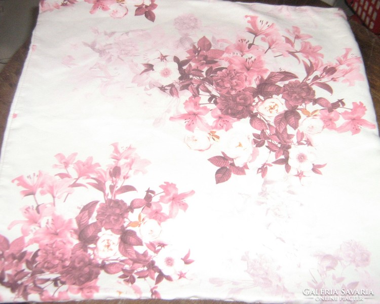 Beautiful fluffy vintage style floral cushion cover