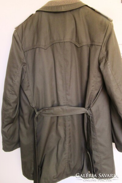 Retro Hungarian army jacket, winterized, removable lining, size 175/48 in good condition
