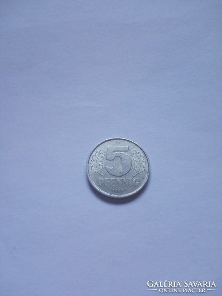 5  Pfennig  Ndk 1968 "A" !