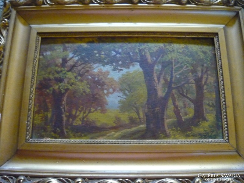 Oil painting by Zoltán Karczag
