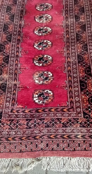 Kézi csomózású Bochara futó szőnyeg ALKUDHATÓ